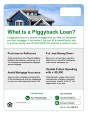 WhatIsAPiggybackLoanFlyer-Logo